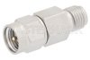 3 dB Fixed Attenuator, SMA Male to SMA Female Passivated Stainless Steel Body Rated to 2 Watts Up to 6 GHz