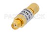 18 dB Fixed Attenuator, SMA Male to SMA Female Brass Body Rated to 2 Watts From 0.009 MHz to 6 GHz