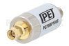 50 Ohm SMA Male to 75 Ohm F Female Matching Pad Operating From 0.009 MHz to 3 GHz RoHS Compliant