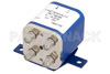 Transfer Electromechanical Relay Failsafe Switch, DC to 18 GHz, up to 240W, 12V, SMA