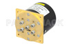 SP4T Electromechanical Relay Latching Switch, DC to 40 GHz, 5W, 12V Indicators, TTL, Self Cut Off, Diodes, 2.92mm