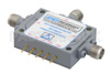 Absorptive SPDT PIN Diode Switch Operating From 500 MHz to 18 GHz Up to 0.1 Watts (+20 dBm) and Field Replaceable SMA
