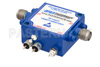 Absorptive SPST PIN Diode Switch Operating From 2 GHz to 4 GHz Up to 0.1 Watts (+20 dBm) and Field Replaceable SMA