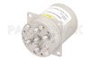 SP4T Electromechanical Relay Latching Switch, Terminated, DC to 22 GHz, 20W, 28V, Indicators, TTL, Self Cut Off, Diodes, SMA