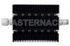 40 dB Fixed Attenuator, N Male To N Female Directional Black Anodized Aluminum Heatsink Body Rated To 100 Watts Up To 6 GHz