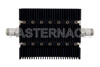 20 dB Fixed Attenuator, N Female To N Female Directional Black Anodized Aluminum Heatsink Body Rated To 100 Watts Up To 6 GHz