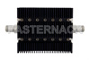 50 dB Fixed Attenuator, N Female To N Female Directional Black Anodized Aluminum Heatsink Body Rated To 100 Watts Up To 6 GHz