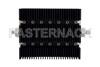 20 dB Fixed Attenuator, SMA Female To SMA Male Directional Black Anodized Aluminum Heatsink Body Rated To 100 Watts Up To 6 GHz