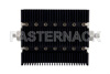 6 dB Fixed Attenuator, SMA Female To SMA Male Directional Black Anodized Aluminum Heatsink Body Rated To 100 Watts Up To 6 GHz