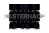 60 dB Fixed Attenuator, SMA Female To SMA Male Directional Black Anodized Aluminum Heatsink Body Rated To 100 Watts Up To 6 GHz