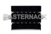 20 dB Fixed Attenuator, 7/16 DIN Female To SMA Female Directional Black Anodized Aluminum Heatsink Body Rated To 100 Watts Up To 6 GHz