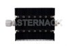 40 dB Fixed Attenuator, N Male To SMA Female Directional Black Anodized Aluminum Heatsink Body Rated To 100 Watts Up To 6 GHz