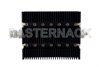 6 dB Fixed Attenuator, TNC Male To SMA Female Directional Black Anodized Aluminum Heatsink Body Rated To 100 Watts Up To 6 GHz