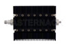 50 dB Fixed Attenuator, TNC Female To SMA Female Directional Black Anodized Aluminum Heatsink Body Rated To 100 Watts Up To 6 GHz