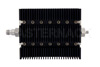 6 dB Fixed Attenuator, TNC Female To SMA Female Directional Black Anodized Aluminum Heatsink Body Rated To 100 Watts Up To 6 GHz