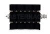 40 dB Fixed Attenuator, SMA Female To TNC Male Directional Black Anodized Aluminum Heatsink Body Rated To 100 Watts Up To 6 GHz