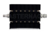 20 dB Fixed Attenuator, TNC Female To TNC Male Directional Black Anodized Aluminum Heatsink Body Rated To 100 Watts Up To 6 GHz