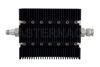 30 dB Fixed Attenuator, TNC Female To TNC Male Directional Black Anodized Aluminum Heatsink Body Rated To 100 Watts Up To 6 GHz