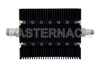 40 dB Fixed Attenuator, N Female To TNC Female Directional Black Anodized Aluminum Heatsink Body Rated To 100 Watts Up To 6 GHz