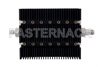 3 dB Fixed Attenuator, SMA Male To TNC Female Directional Black Anodized Aluminum Heatsink Body Rated To 100 Watts Up To 6 GHz