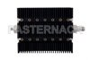 20 dB Fixed Attenuator, SMA Female To TNC Female Directional Black Anodized Aluminum Heatsink Body Rated To 100 Watts Up To 6 GHz