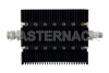 10 dB Fixed Attenuator, TNC Male To TNC Female Directional Black Anodized Aluminum Heatsink Body Rated To 100 Watts Up To 6 GHz