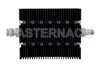 3 dB Fixed Attenuator, TNC Male To TNC Female Directional Black Anodized Aluminum Heatsink Body Rated To 100 Watts Up To 6 GHz