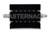 6 dB Fixed Attenuator, TNC Male To TNC Female Directional Black Anodized Aluminum Heatsink Body Rated To 100 Watts Up To 6 GHz