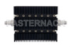 3 dB Fixed Attenuator, TNC Female To TNC Female Directional Black Anodized Aluminum Heatsink Body Rated To 100 Watts Up To 6 GHz
