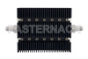 50 dB Fixed Attenuator, TNC Female To TNC Female Directional Black Anodized Aluminum Heatsink Body Rated To 100 Watts Up To 6 GHz