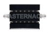 6 dB Fixed Attenuator, TNC Female To TNC Female Directional Black Anodized Aluminum Heatsink Body Rated To 100 Watts Up To 6 GHz