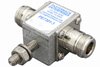 Type N F/F In/Out Coax RF Surge Protector, DC - 3GHz and 1GHz - 2GHz, DC Pass, 200W, 30 V Max., 3.5mJ, 5kA, Gas Discharge Tube