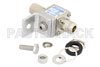 Type N F/F In/Out Bulkhead Coax RF Surge Protector, DC - 3GHz and 1GHz - 2GHz, DC Pass, 200W, 30 V Max., 5kA, Gas Discharge Tube