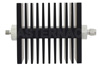 3 dB Fixed Attenuator, SMA Female To SMA Male Directional Black Anodized Aluminum Heatsink Body Rated To 50 Watts Up To 18 GHz