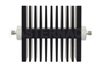 3 dB Fixed Attenuator, SMA Female To SMA Female Directional Black Anodized Aluminum Heatsink Body Rated To 50 Watts Up To 18 GHz