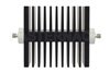 50 dB Fixed Attenuator, SMA Female To SMA Female Directional Black Anodized Aluminum Heatsink Body Rated To 50 Watts Up To 18 GHz