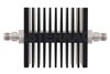 3 dB Fixed Attenuator, TNC Female To TNC Female Directional Black Anodized Aluminum Heatsink Body Rated To 50 Watts Up To 18 GHz