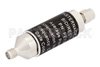 2 dB Fixed Attenuator, SMA Male To SMA Female Black Anodized Aluminum Heatsink Body Rated To 5 Watts Up To 3 GHz