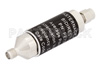 30 dB Fixed Attenuator, SMA Male to SMA Female Aluminum Body Rated to 5 Watts Up to 3 GHz