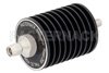 3 dB Fixed Attenuator, SMA Male To SMA Female Black Anodized Aluminum Heatsink Body Rated To 25 Watts Up To 4 GHz