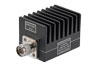 40 dB Fixed Attenuator, N Male to N Female Black Anodized Aluminum Heatsink Body Rated to 50 Watts Up to 4 GHz