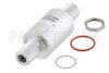 Type N F/F In/Out Bulkhead Coax RF Surge Protector, 698MHz - 2.7GHz, DC Block, 500W, IP67, 40kA, Filter