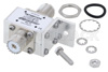 UHF F/F In/Out Bulkhead Coax RF Surge Protector, 1.5MHz - 700MHz, DC Block, 2kW, 10mJ, 50kA, Blocking Cap and Gas Tube
