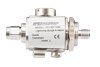 SMA F/M In/Out Bulkhead Coax RF Surge Protector, DC - 5.8GHz, DC Pass, 60 V Max., 10kA, Gas Discharge Tube, BiDirect
