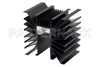 10 dB Fixed Attenuator, TNC Male To TNC Male Directional Black Aluminum Heatsink Body Rated To 300 Watts Up To 3 GHz