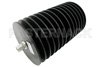 10 dB Fixed Attenuator, SMA Male to SMA Female Directional Black Anodized Aluminum Heatsink Body Rated to 100 Watts Up to 18 GHz