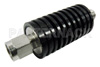 6 dB Fixed Attenuator, SMA Male to SMA Female Black Anodized Aluminum Heatsink Body Rated to 10 Watts Up to 6 GHz