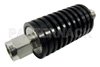 15 dB Fixed Attenuator, SMA Male to SMA Female Black Anodized Aluminum Heatsink Body Rated to 10 Watts Up to 6 GHz