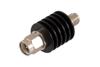 2 dB Fixed Attenuator SMA Male to SMA Female Black Anodized Aluminum Heatsink Body Rated 5 Watt DC to 18 GHz
