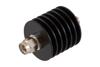 2 dB Fixed Attenuator SMA Male to SMA Female Black Anodized Aluminum Heatsink Body Rated 10 Watt DC to 18 GHz